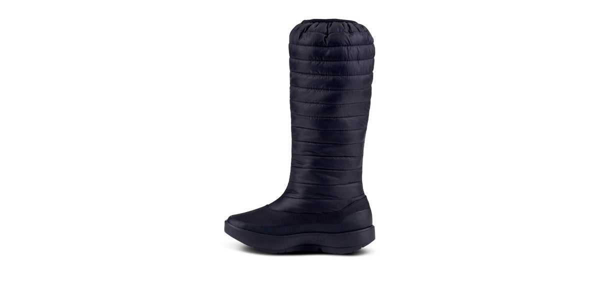 OOfos Women's OOmg Boot - Black