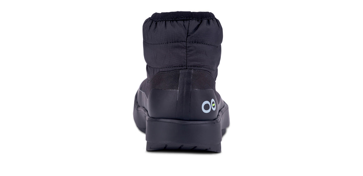 OOfos Women's OOmg Bootie - Black