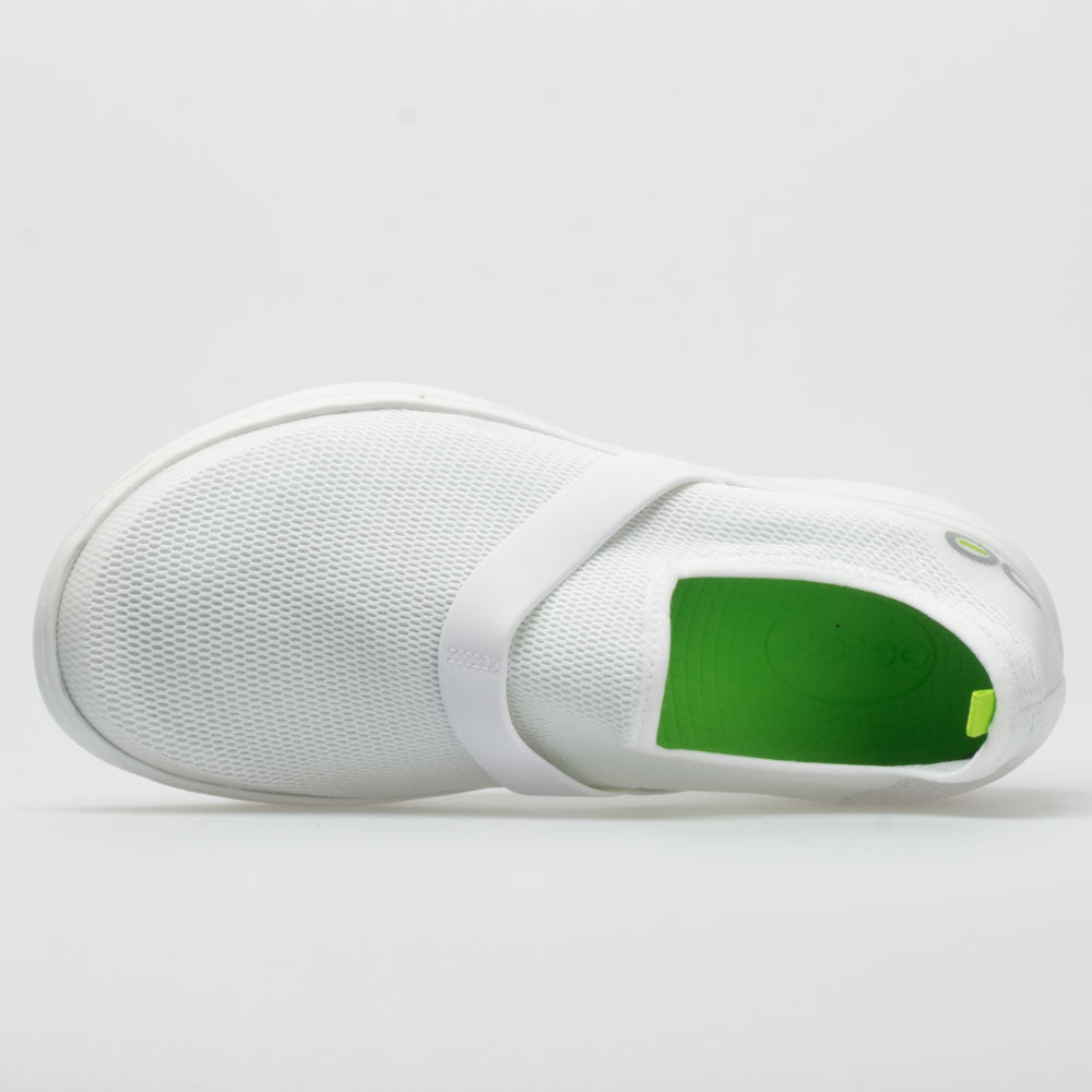  OOFOS OOmg Low Women's White/White