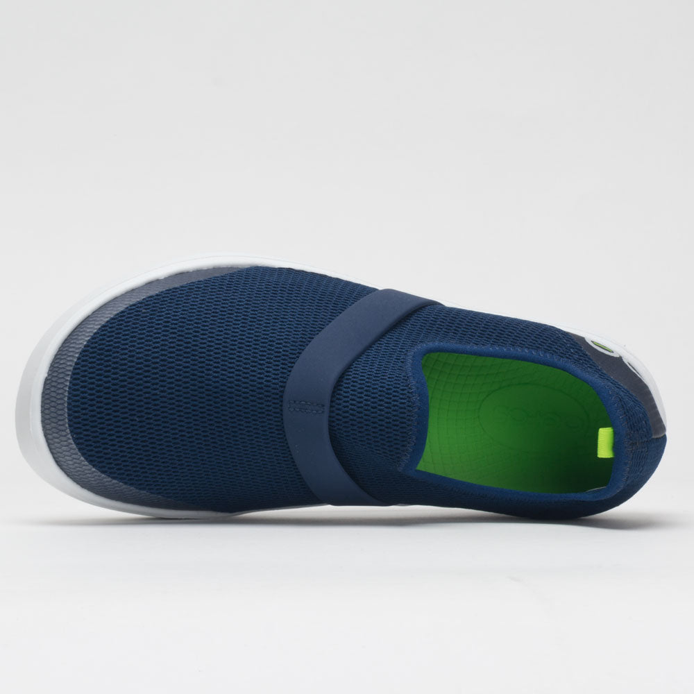  OOFOS OOmg Low Women's White/Navy