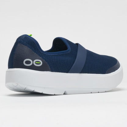  OOFOS OOmg Low Women's White/Navy