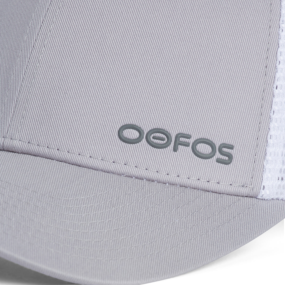 OOfos OOsnap Cap Unisex - White Gray