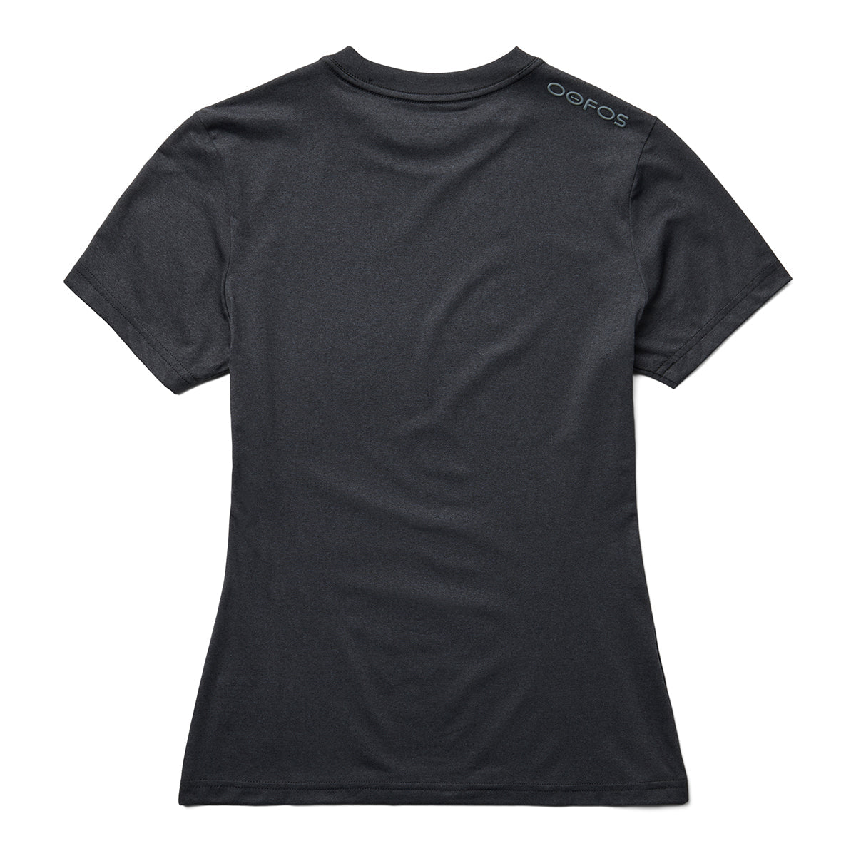 OOfos Women's COOl Down T Shirt - Dark Gray Heather