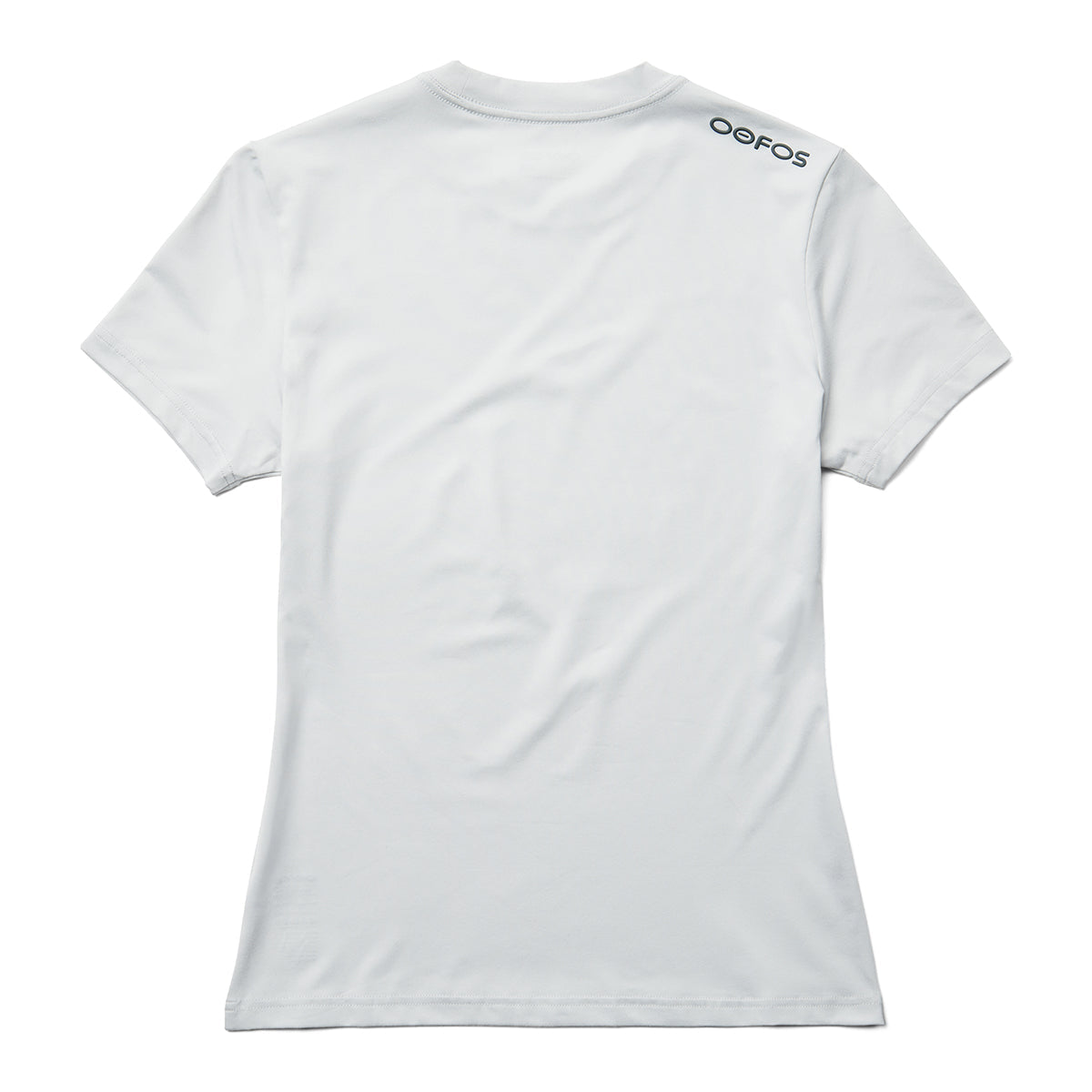 OOfos Women's COOl Down T Shirt - Light Gray Heather