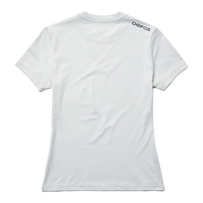 OOfos Women's COOl Down T Shirt - Light Gray Heather