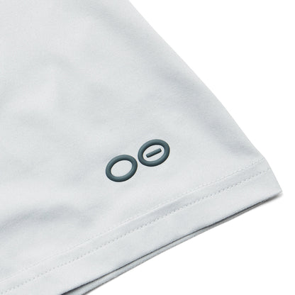 OOfos Women's COOl Down V Neck - Light Gray Heather