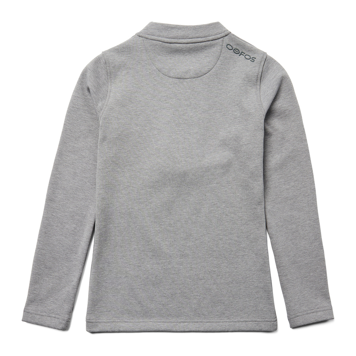 OOfos Women's COOl Down ¼ Zip - Gray Heather