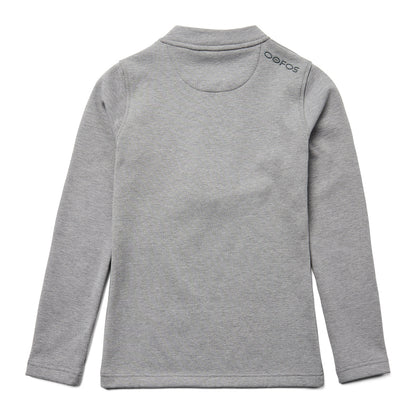 OOfos Women's COOl Down ¼ Zip - Gray Heather