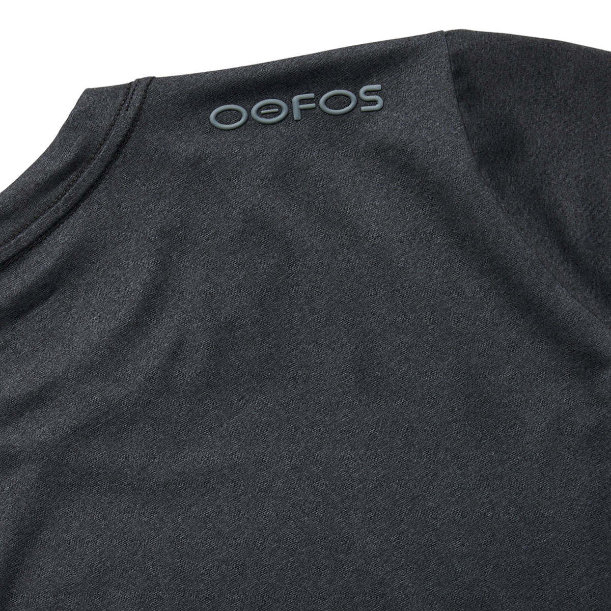 OOfos Men's COOl Down T Shirt - Dark Gray Heather