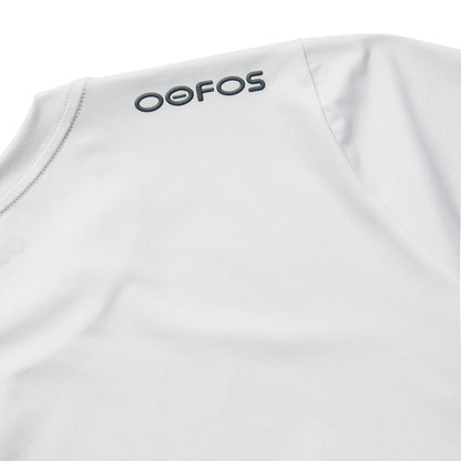 OOfos Men's COOl Down T Shirt - Light Gray Heather