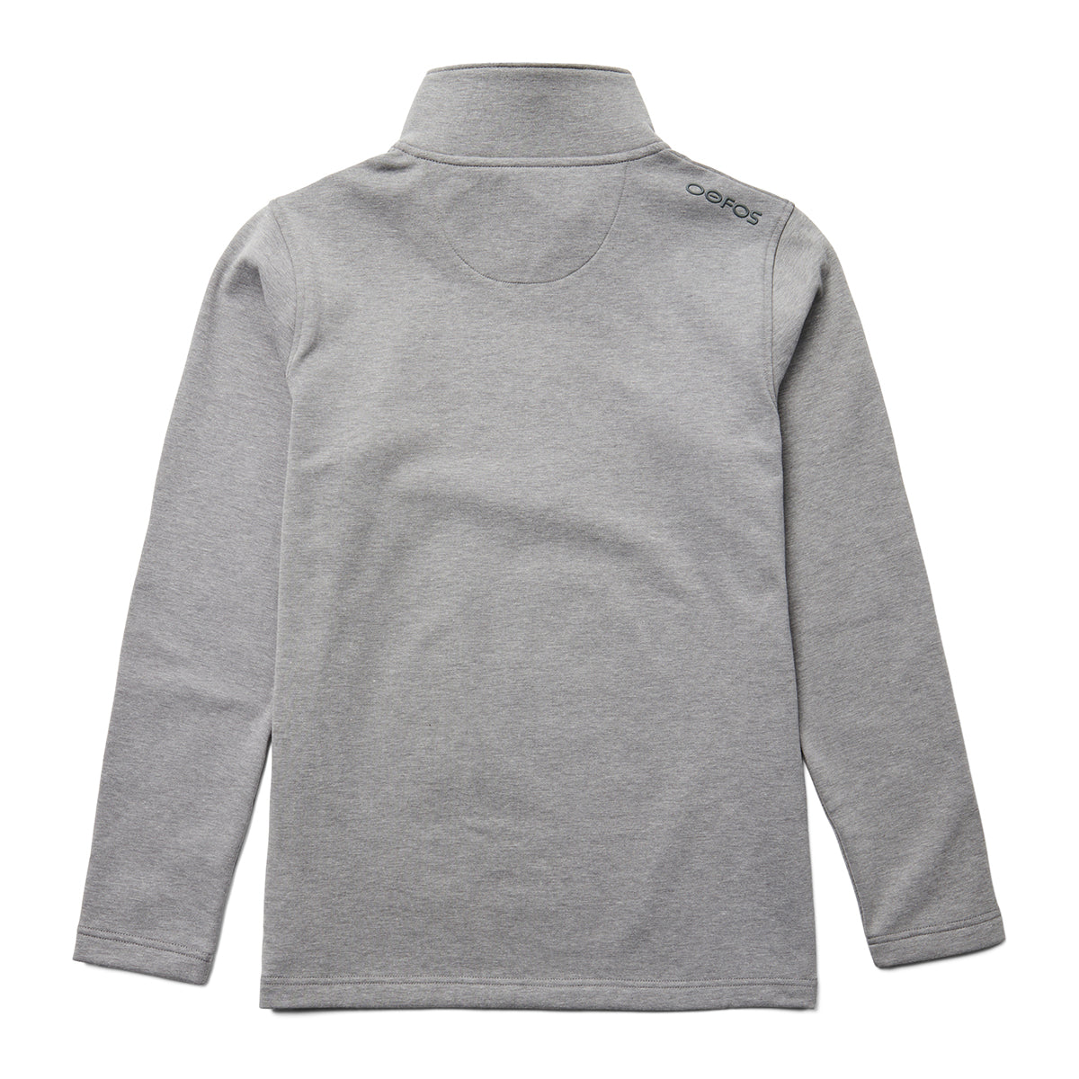 OOfos Men's COOl Down ¼ Zip - Gray Heather