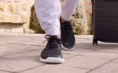OOfos Men's OOmg Sport LS Low Shoe - White Black
