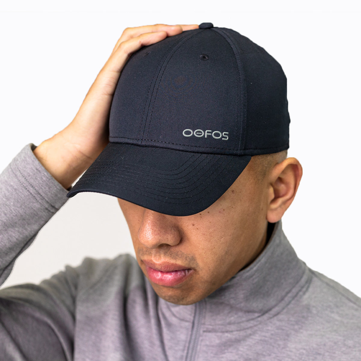 OOfos COOl Down Cap Unisex - Black