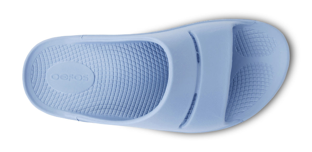 OOfos Women's OOahh Slide Sandal - Neptune Blue