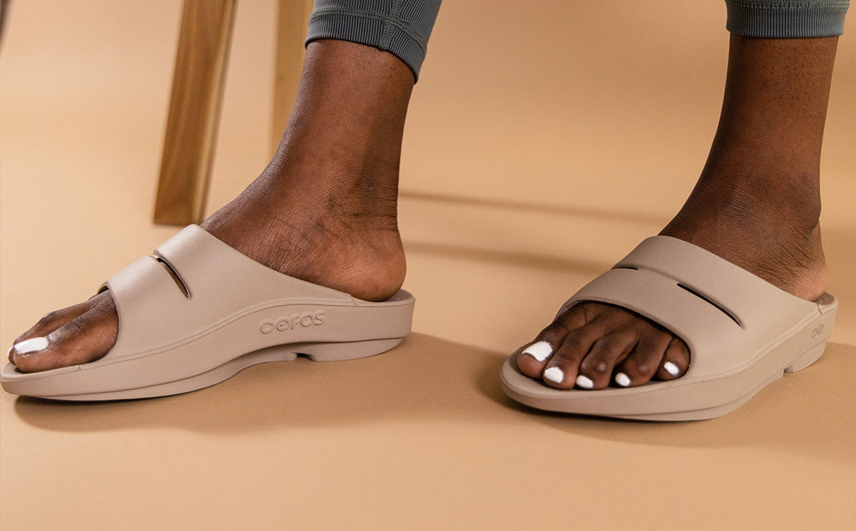 OOfos Women's OOahh Slide Sandal - Nomad