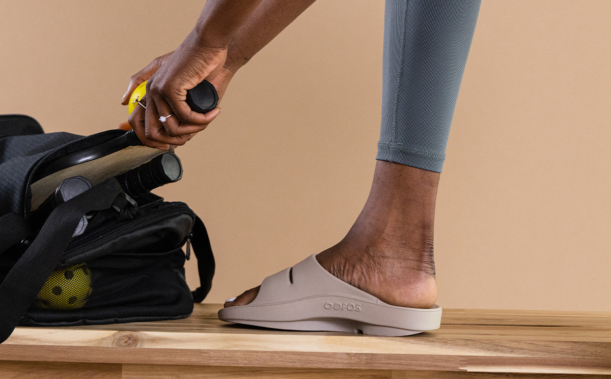OOfos Women's OOahh Slide Sandal - Nomad