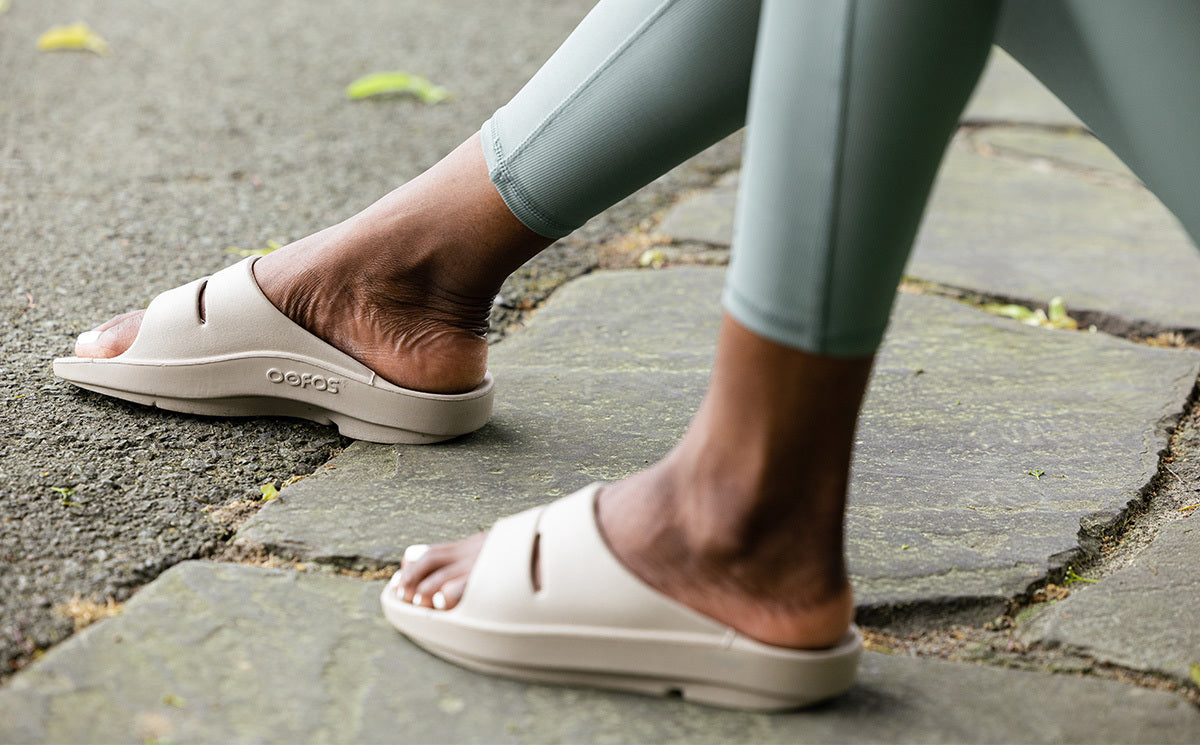OOfos Women's OOahh Slide Sandal - Nomad